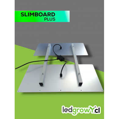 Slimboard LED cultivo indoor 240W espectro completo LED y alta eficiencia PPFD LedGrow Chile
